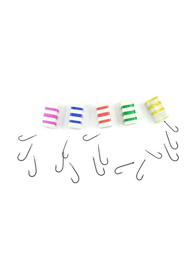 Balık Av Dünyası Lüfer Takım 3 Iğne Double Misina Glow 3 Iğneli