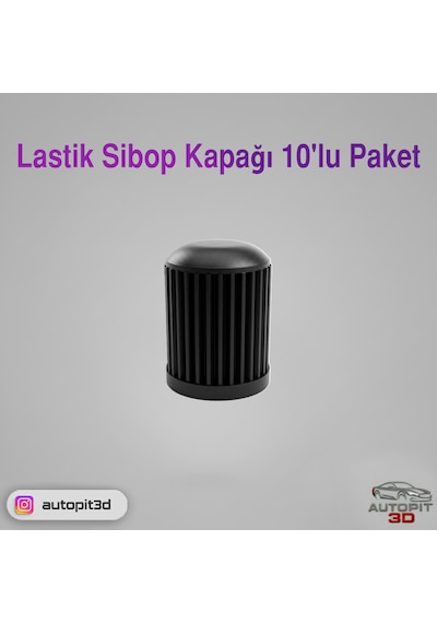 Lastik Subap Kapağı 10 Lu Paket