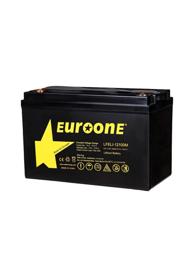 Euroone 12.8v 100ah Lityum Akü
