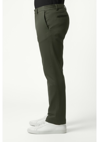 Goffra Erkek Flexon Ultra Esnek Relaxed Beli Lastikli Jogger Pantolon Haki M702-r0433-04 Haki
