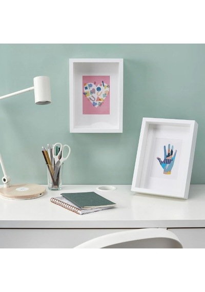 Ikea Sannahed Derin Fotoğraf Çerçevesi 21 X 30 Cm Beyaz