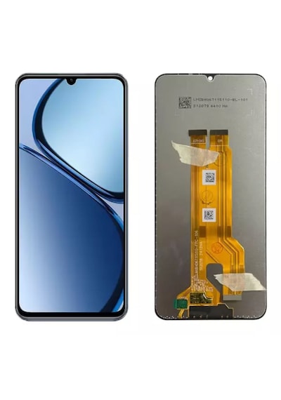 Oppo Realme C63 Lcd Ekran Dokunmatik Servis Siyah