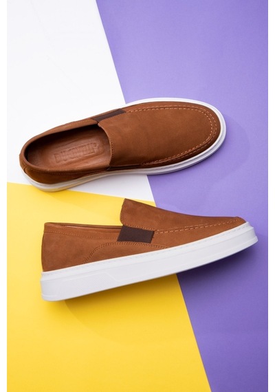 Menta Erkek Hakiki Deri Nubuk Sneaker, Loafer Sneaker, Hakiki Deri Sneaker, Erkek Snaker