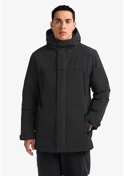 Jack Wolfskin Glacıer Shıeld Jacket Mont Siyah Siyah