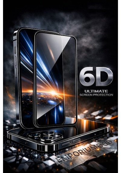Vivo X300 Ekran Koruyucu 6d Darbe Emici Kırılmaz Cam Ultra Koruma Tam Kaplar
