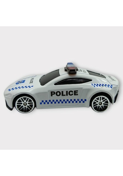 Metal Mini Polis Arabası 8 Cm - Polis - 5
