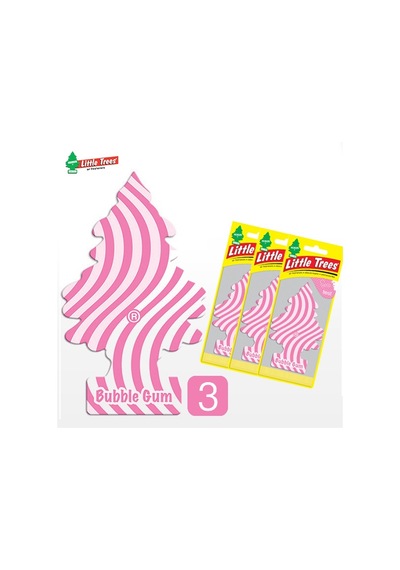 Oto Koku Little Trees Kağıt Koku Bubble Gum Sakız Kokusu 3 Adet