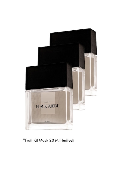 Black Suede Edt 30 Ml Erkek Parfümü 3'lü Set Odunsu