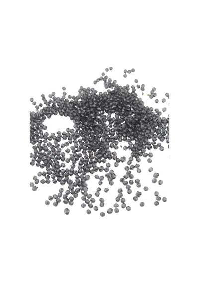 Piramit Akrilik Boncuk Füme 4 Mm Aksesuar Takı Malzeme 20 Gr