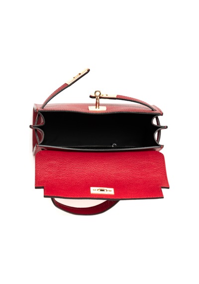 D90 Rubino Portföy Çantası Kadın Katıa Piumelli Milano Bag D90 Rubino