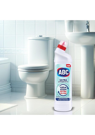 Abc Deterjan Ultra Çamaşır Suyu Bembeyaz 750 Ml Çok Renkli