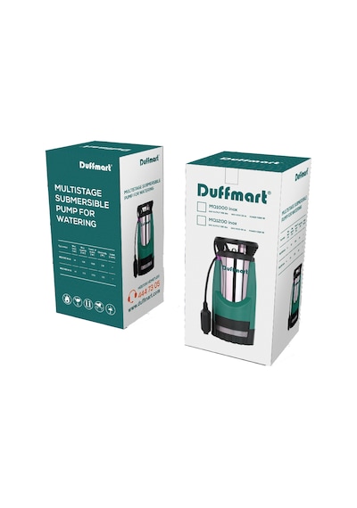 Duffmart Mq1200 Inox Kademeli Temiz Su Dalgıç  Pompa