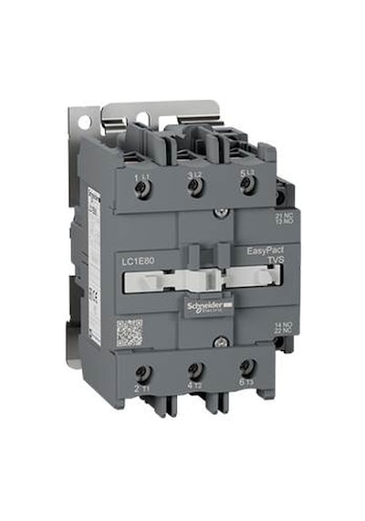 Schneider Electric EASYpact Sn LC1E80M5 37kw 80A 1Na+1nk 220Vac Kontaktör
