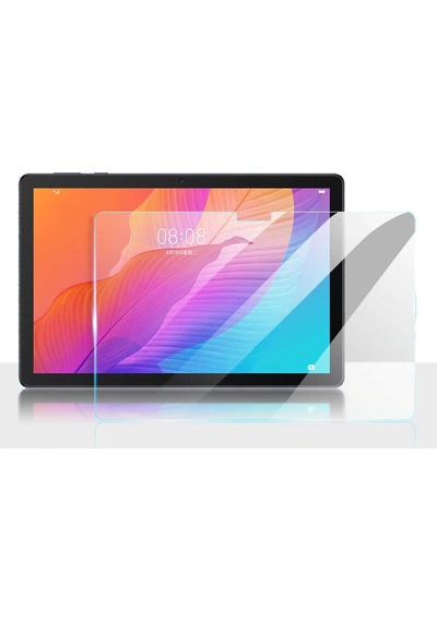 Huawei Uyumlu MatePad T10S Zore Tablet Temperli Cam Ekran Koruyucu-Renksiz Renksiz