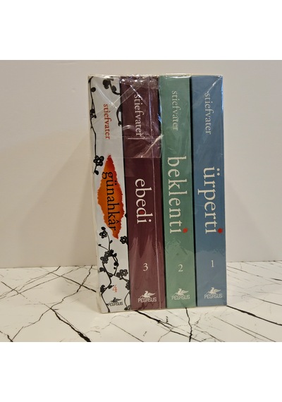 Ürperti Serisi Takım Set 4 Kitap Ürperti, Beklenti, Ebedi, Günahkar