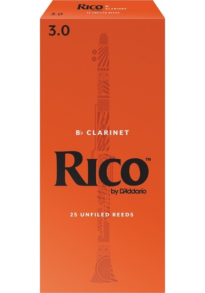 D'addario Rca2530 Rico Bb Klarnet Kamışı No: 3.0 Orta Seviye/eğitim - 25'li Paket Eğitim Kurumları İçin Ekonomik Kutu Ve Dengeli Performans
