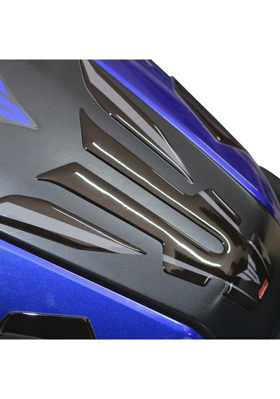 GP Kompozit Yamaha MT-25 2015-2022 Uyumlu İnce Tank Pad Siyah-Gri