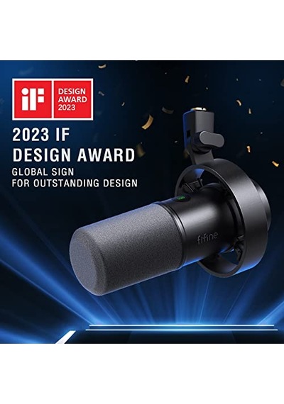 Fifine K688 Usb - Xlr Dinamik Yayıncı Youtuber Bilgisayar Oyuncu Stüdyo Mikrofonu
