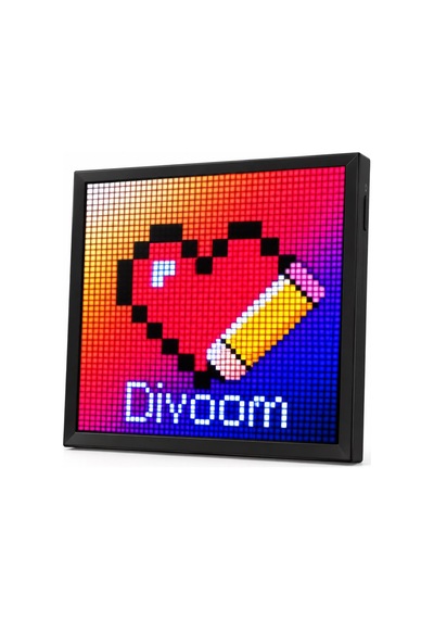 Divoom Pixoo 64 Iı Large Pixel Art Ekran Siyah