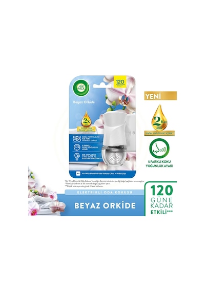 Elektrikli Oda Kokusu Kit Beyaz Orkide Diğer