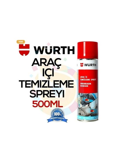 Araç İçi Temizleme Spreyi Araç İçi Temizleme Spreyi 500ml 24 Adet