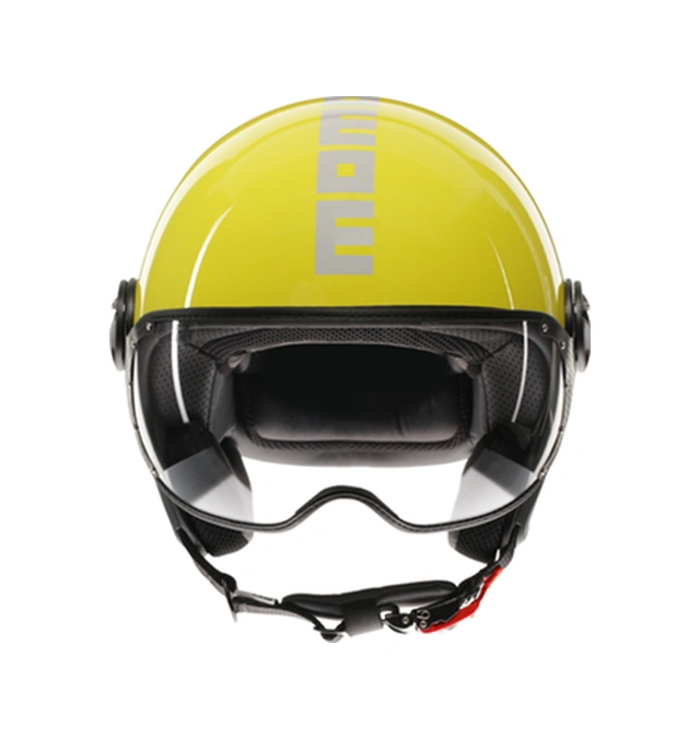 MomoDesign FGTR Classıc Candy Açık Kask Beyaz Sarı