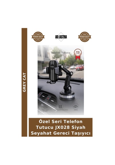 Özel Seri Telefon Tutucu Jx028 Siyah Seyahat Gereci Taşıyıcı