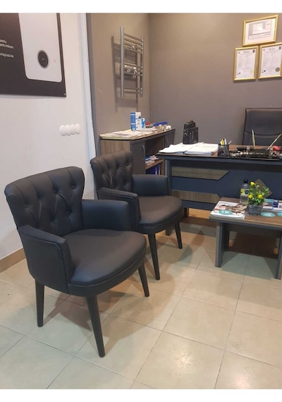 2 Adet Tekli Siyah Deri Ofis Koltuk Bekleme Koltuğu Çalışma Masa Sandalyesi Berjer 2 Adet Tekli Siyah Deri Ofis Koltuk Bekleme Koltuğu Çalışma Masa Sandalyesi Berjer