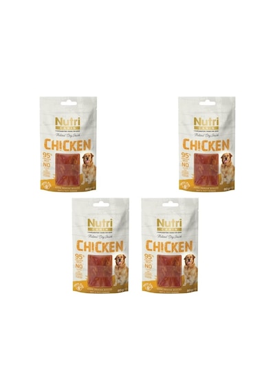Nutri Canin Chicken Snack Köpek Ödülü 4 x 80 G