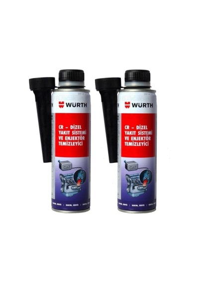 Dizel Yakıt Sistemi Ve Enjektör Temizleyici 300ml 2'li