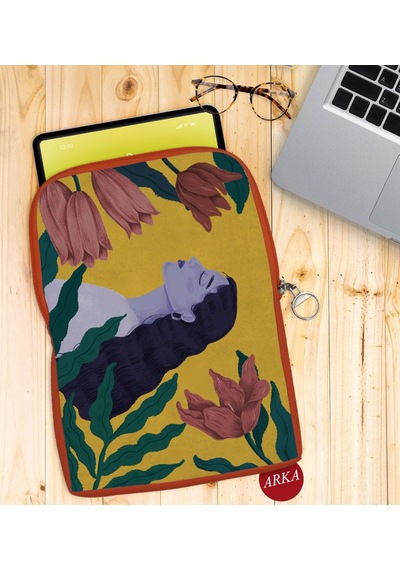 Bk Gift Woman Art Tasarımlı Taşınabilir Koruyucu Tablet Kılıfı & (531953006)