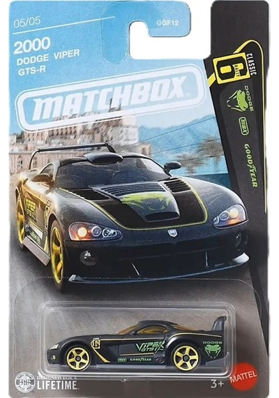 Matchbox 2000 Dodge Viper Gts-r 1:64 Model Araba
