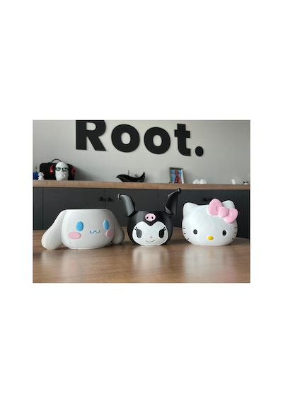 Hello Kitty Kalemlik Kutusu El Boyaması Masaüstü Organizer Diğer