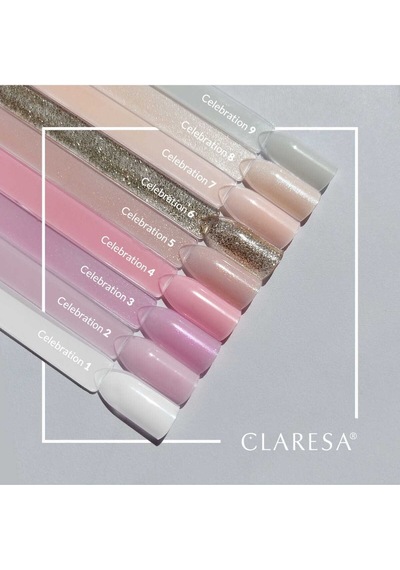 Claresa Kalıcı Oje Yarı Şeffaf Beyaz 09 5gr