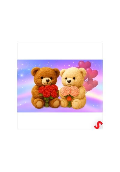 Karton Çanta-22 13,5 10,5cm- Teddy 1+