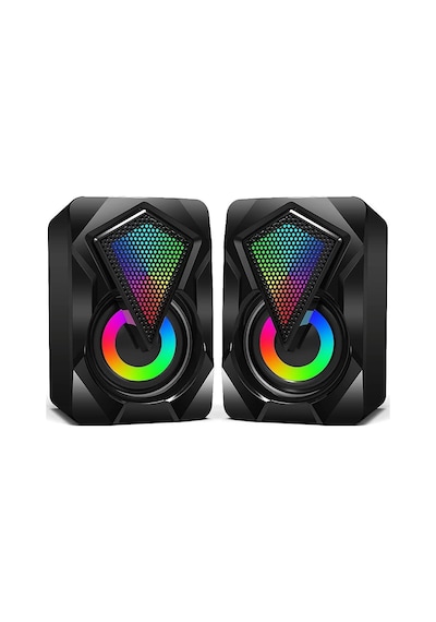 Bilgisayar Hoparlörü Rgb Led Işıklı
