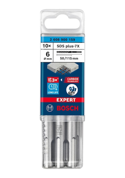 Bosch Expert 6x115 Mm 10 Lu Yeni Sds Plus-7x Matkap Ucu 2608900159