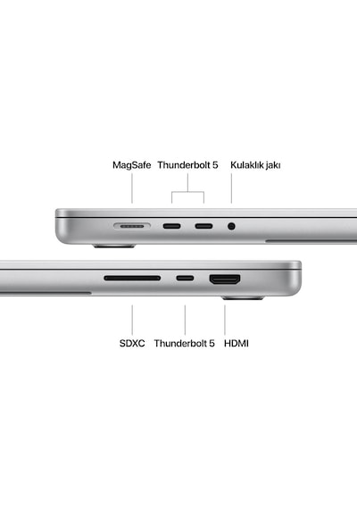 Apple Macbook Pro MX2W3TU/A M4 Max 48 GB 1 TB 16.2" MacOS Dizüstü Bilgisayar