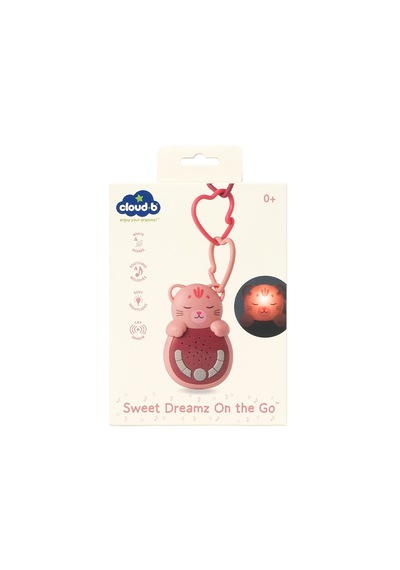 Cloud-b Ağlama Sensörlü Taşınabilir Kedi Uyku Arkadaşı 13x8,6x4 CM