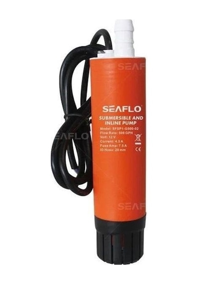 Seaflo Sfsp-g500-02a Sintine Dalgıç Pompa 12 Volt 500 Gph 41mm Dış Çap