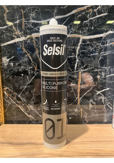 Selsil Genel Amaçlı Şeffaf Silikon