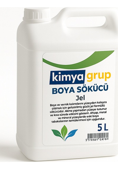 Endüstriyel Boya Sökücü Jel 6 Kg