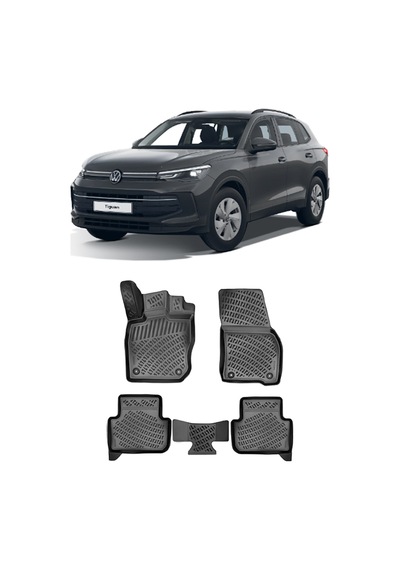Vw Tiguan 2024 Sonrası Btm 3d Havuzlu Paspas