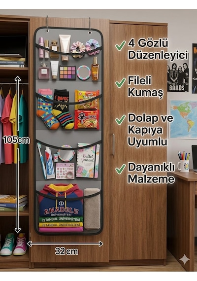 Kapı Arkası Organizer Gri 4 Gözlü Askılı Dolap İçi Düzenleyici File Cepli Çok Amaçlı Saklama Organizeri Banyo Mutfak Oyuncak Kozmetik Düzenleyici Ev İçi Düzenleyici Dolap İçi Düzenleyici Antrasit - Gri Kapı Arkası Organizer Gri 4 Gözlü Askılı Dolap İçi Düzenleyici File Cepli Çok Amaçlı Saklama Organizeri Banyo Mutfak Oyuncak Kozmetik Düzenleyici Ev İçi Düzenleyici Dolap İçi Düzenleyici Antrasit - Gri