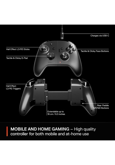 Steelseries Nimbus Cloud Pc, Android Ve Apple Uyumlu Kablosuz Oyun Kumandası