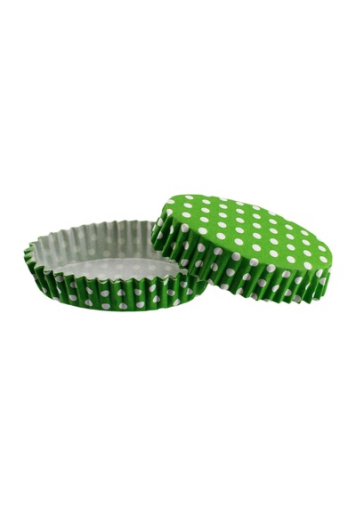 Cupcake Kalıbı Pet Kapsül Oval Model Kek Kalıbı 100 Adet F11 P N11.1239