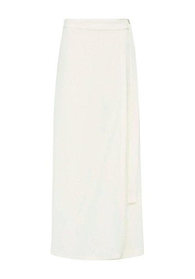St. Agni Şık Sargılı Pantolon Off White