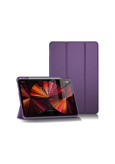 Newface - 359 - Apple İpad Pro 11 2024 Kılıf Tablet Smart Kılıf - Glblseme - - Mor