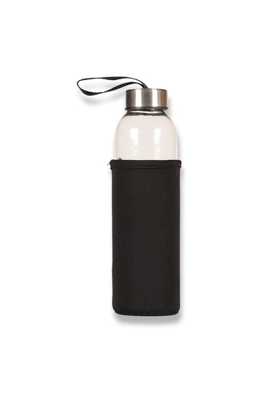 500 Ml Cam Matara Koyu Siyah