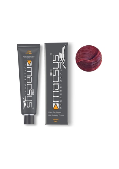 Şarap Kızılı Oksidansız 100 Ml Profesyonel Saç Boyası No:6.5